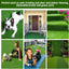 GLOBREEN Artificial Grass for Dog, 2FTx6FT Large Fake Grass Pee Pad for Dogs Potty Training, Indoor Outdoor Turf Pets Playpen Mat Balcony Apartment, GLB-PP8MM-2X6