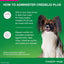 Credelio Plus Dog Flea and Tick Treatment, Six Pack, Ticks, Fleas, Mites, Heartworm & Worms Parasite Protection, in The Smallest Monthly Chewable Tablet for Dogs > 2.8-5.5 kg, 6 Pack
