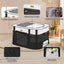 Dog Playpen - Foldable Cat Play Pens for Pubby,Kitten, Rabbit,Portable Pet Tent(Black-Small)