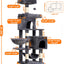 Heybly Cat Tree with Large Platform, Multi-Level Cat Tower with 2 Caves