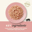 Applaws 100% Natural Wet Cat Food Tuna Fillet with Salmon in Broth, Limited Ingredients Pet Food 70g Pouch (Pack of 16)