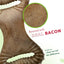 Benebone Dental Durable Dog Chew Toy for Aggressive Chewers, Real Bacon, Made in USA, Medium