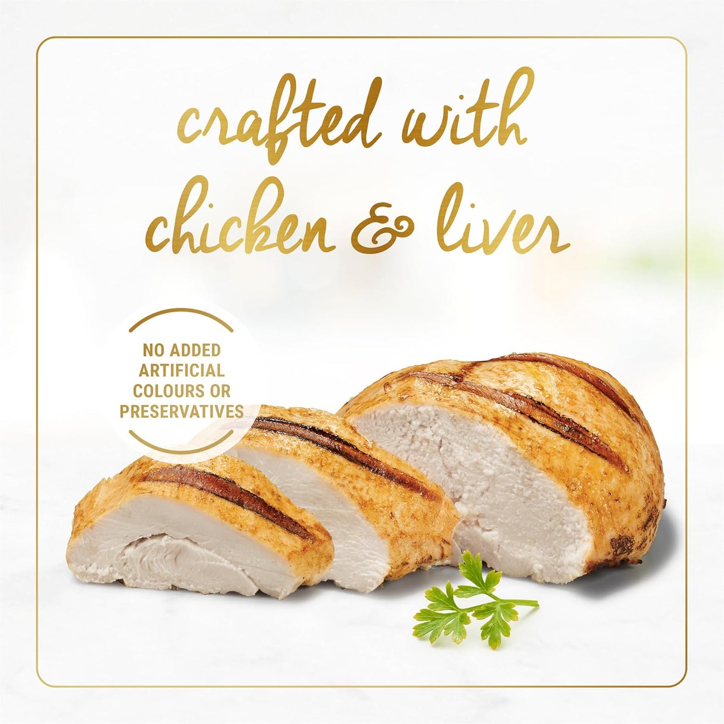 Fancy Feast Grilled Adult Wet Cat Food Grilled Liver & Chicken Feast in Gravy 24x85g
