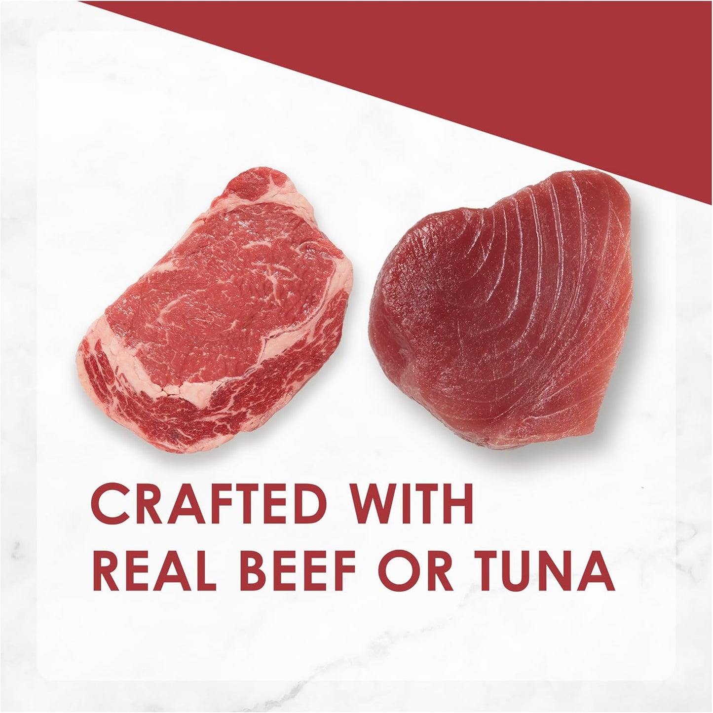 FANCY FEAST Inspirations Adult Wet Cat Food Tuna and Beef Variety Pack 24x70g