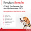 Zymox Advanced Formula Otic Plus Enzymatic Ear Solution for Dogs and Cats with 1% Hydrocortisone, 1.25oz