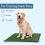 PETMAKER Replacement Artificial Grass Pee Pads – Set of 3 Pads for Puppy