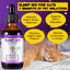 Melatonin For Cats Cat Calming Cat Sleep Aid Cat Melatonin Cat Anxiety Relief Relaxants & Anxiety Relief For Cats Cat Calming Drops 60ml (120ML)