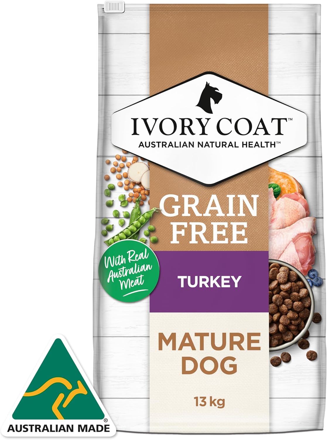 IVORY COAT GF TURKEY MATURE 13KG