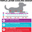 Dog Cooling Pad Dog Cooling Products Hydro Cooling Mat 4 Pack for X-Large Dogs