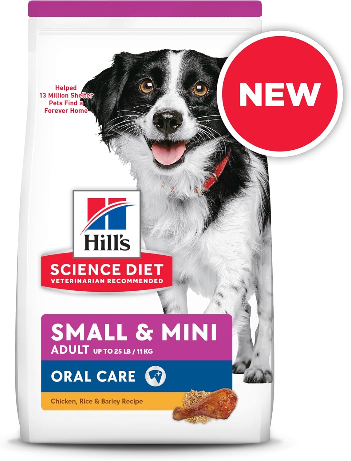 Hill's Science Diet Adult Oral Care Small & Mini Dry Dog Food 5.67kg