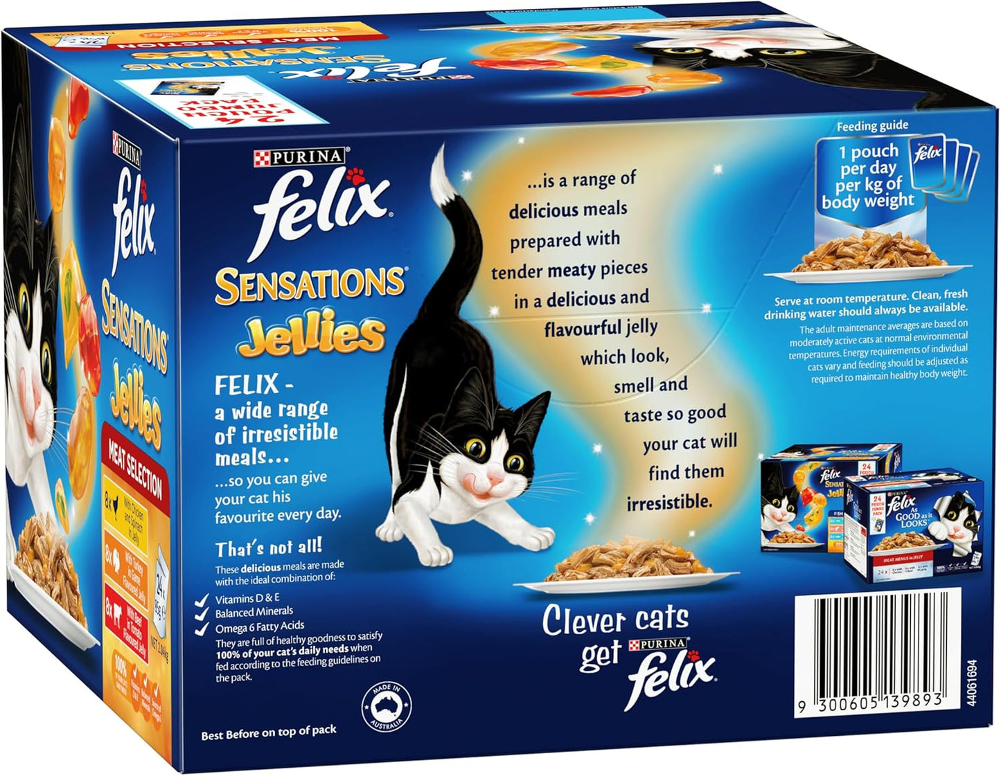 Felix Sensations Jelly Meaty (24x85g)