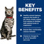 Hill's Science Diet Adult Wet Cat Food, Urinary Hairball Control Savory Chicken Entrée, 82g, 24 Pack, Canned Cat Food