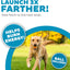 A Ball Dog Ball Launcher with Ergonomic Handle, Interactive Fetch Toy, Comfort Grip, Long-Distance Play, Slobber-Free Pickup