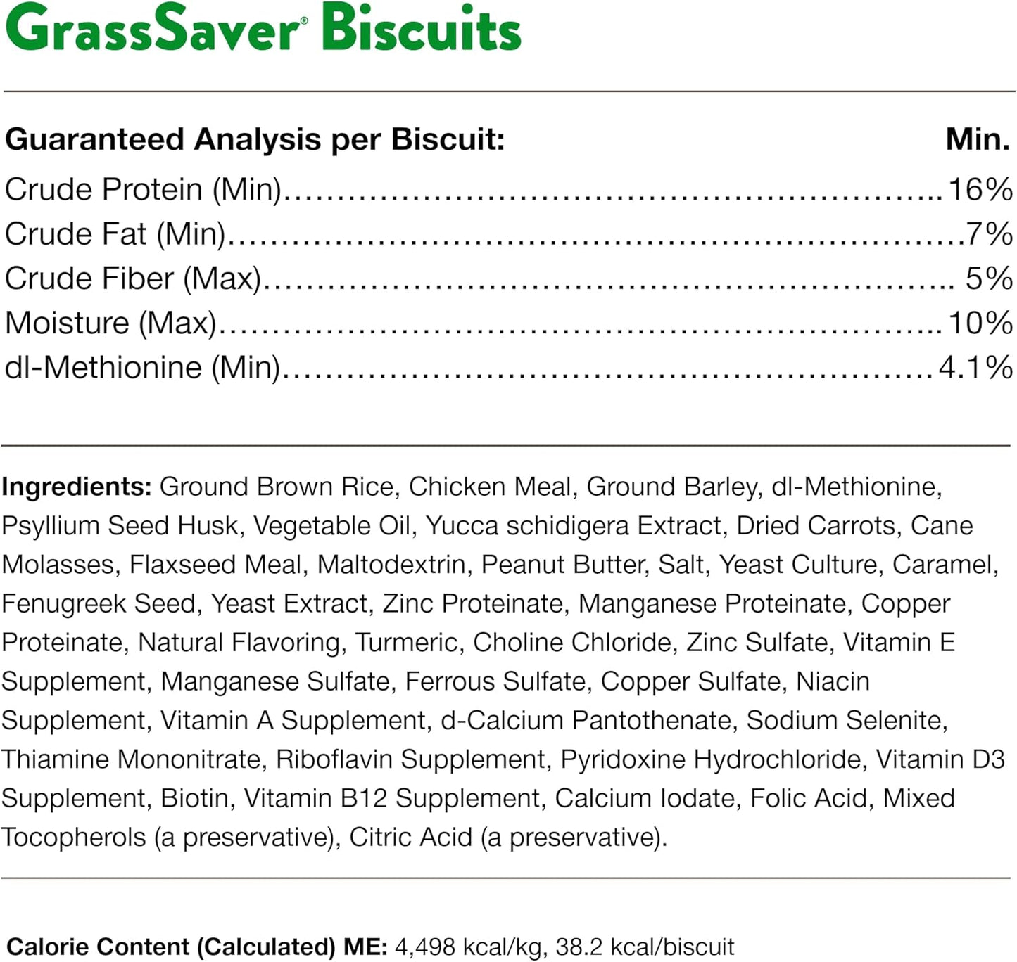 NaturVet GrassSaver Dog Biscuits Against Yellow Lawn Stains 312 g