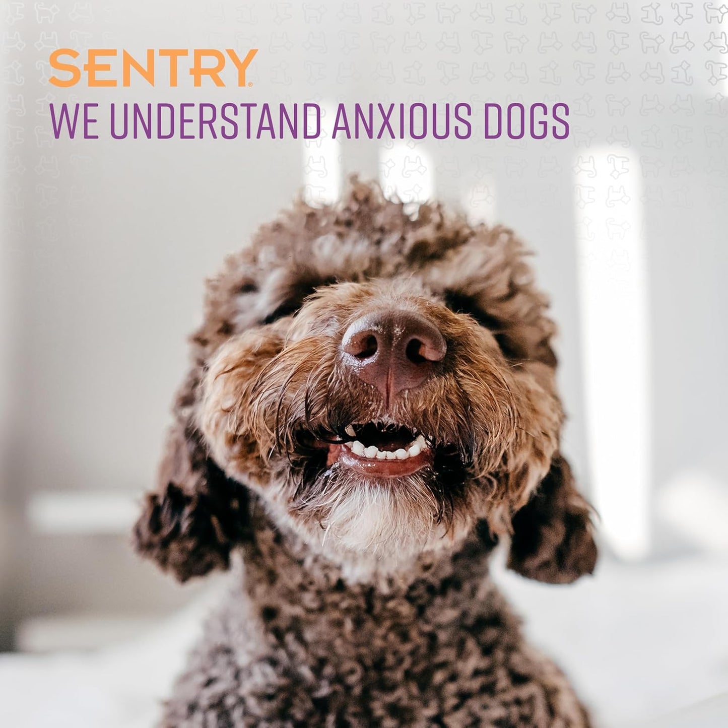 SENTRY PET CARE Sentry Calming Collar For Dogs, Anxiety Reducing Pheromone Collar, 3 Count