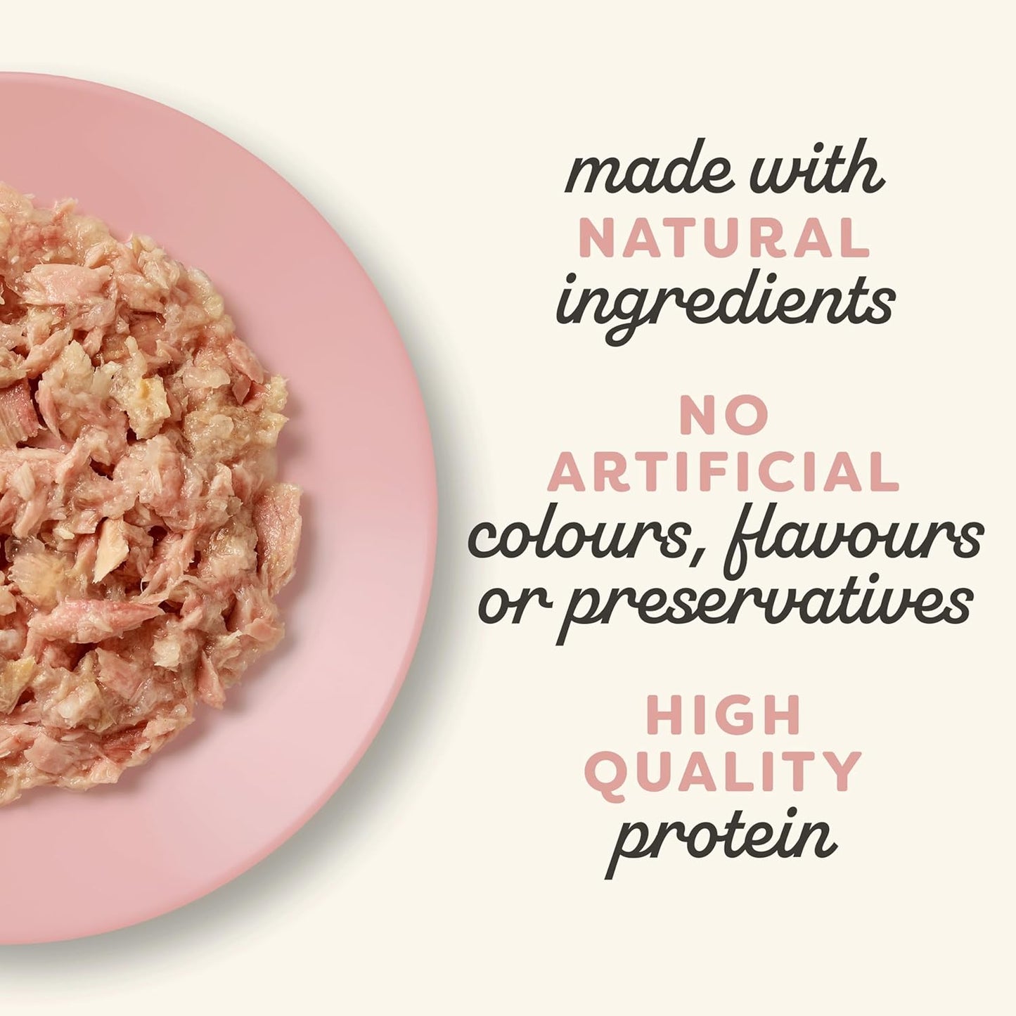 Applaws 100% Natural Wet Cat Food Tuna Fillet with Salmon in Broth, Limited Ingredients Pet Food 70g Pouch (Pack of 16)