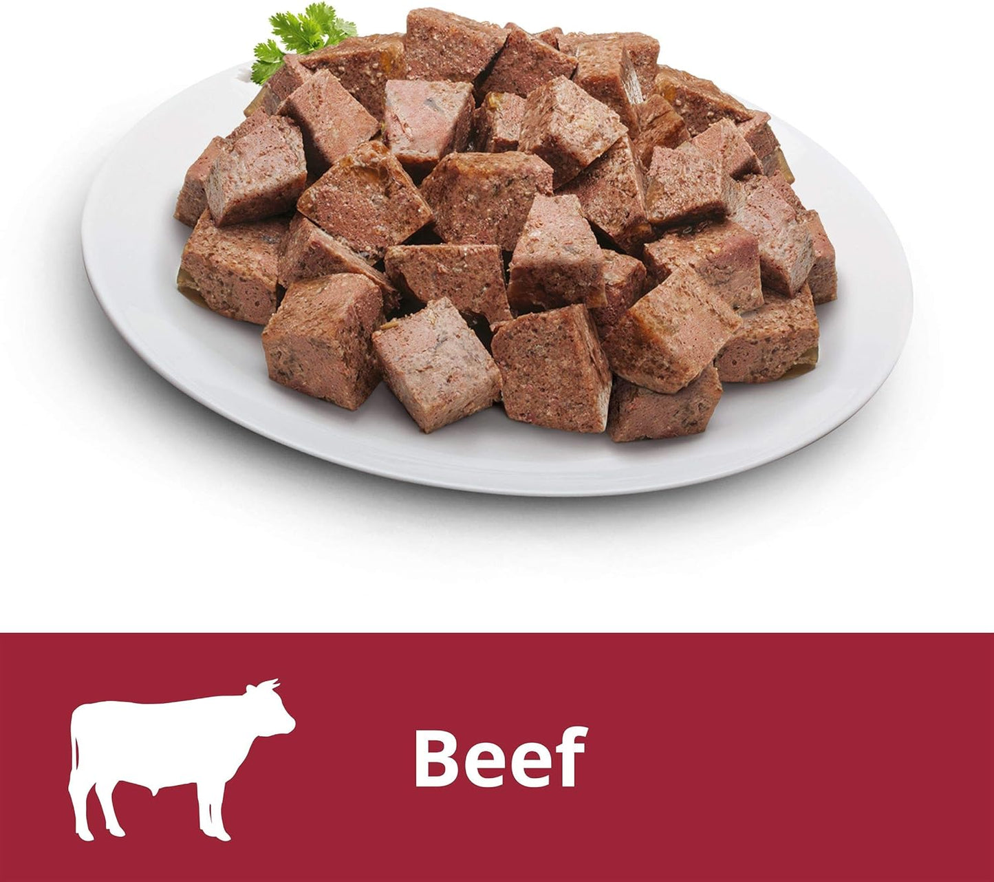 Adult Small/Medium Breed Wet Dog Food Beef & Veals 400g Can, 24 Pack