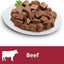 Adult Wet Dog Food Gourmet Beef 400g Can, 24 Pack