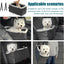 LAMCAN Dog Car Seat, Dog Booster Car Seat for