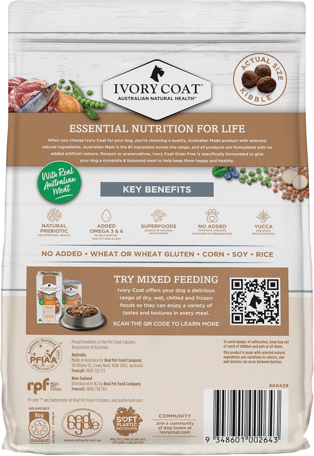 IVORY COAT LAMB AND SARDINE 2KG
