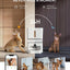 Automatic Cat Feeder with Camera, 7L Timed Dog Feeders, Adjustable Camera, 1080P HD Night Vision, Automatic Dog Feeder, 5G WiFi Cat Food Dispenser with 2-Way Audio, Low Food & Motion Alerts