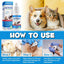 Dog Ear Infection Treatment 60ml | 2-Pack Cat & Dog Ear Cleaning Drops with 1% Hydrocortisone | Pack of 2