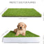 SunTurf Dog Grass Pad with Tray, Dog Litter Box