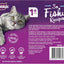 WHISKAS So Fishy Recipes 1+ Years Wet Cat Food Ocean Platter in Jelly 12 x 85g, 5 Pack (60 Pouches)