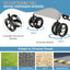 Costway 3-In-1 Pet Stroller with Removable Car Seat Carrier