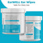 EarWELL by VetWELL Dog Ear Wipes - Otic Cleaning Wipes for Infections - 100 Count