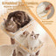 Heybly Cat Tree, 56" Multi-Level Easy Climb Tower for Large Cats HCT028MJ | Cat Furniture with 2 Perches, Cozy Hammock, Spacious Condo & Cat Basket, Durable Sisal Scratching Posts, Beige