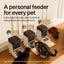 PETLIBRO RFID Automatic Cat Feeder & Water Fountain – Collar Tag Activated, Wi-Fi Programmable Combo with Cat Recognition & Diet Tracking