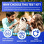 Dog Cat Pregnancy Test kit at Home – 2 Tests/Pack Canine & Feline Pregnancy Screening Kit Relaxin Test Kit