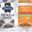Fussy Cat Grain Free Adult Twice as Tasty Wet Cat Food, Mince & Jelly 12x80g