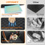 Dog Back Seat Cover Hard Bottom Truck Back Seats Protector, Large Backseat Extender for Dogs, Car