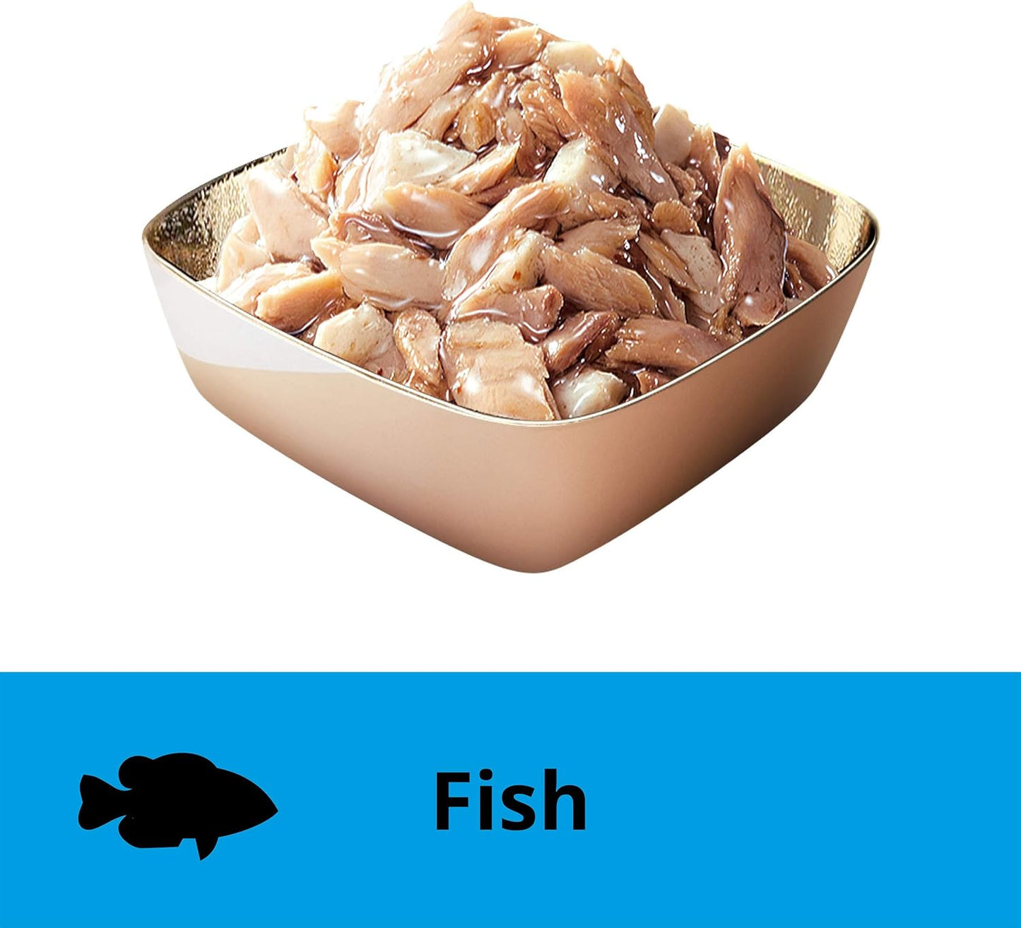 DINE Fine Flakes Adult Wet Cat Food Tuna & Whitefish 35g Pouches, 12 Pack