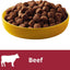 PEDIGREE Adult Dry Dog Food With Real Beef 3kg Bag, 4 Pack