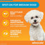 Advocate Flea, Heartworm and Worm Control for Medium Dogs, Aqua, 3 Pack