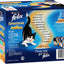 FELIX Adult Sensations Jellies Fish Selection Wet Cat Food 24x85g