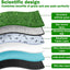 Dog Grass Mat with Pee Pad 20×25", Small Dog Litter Box