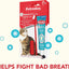 Petrodex Dental Care Kit for Cats, Cat Toothbrush and Toothpaste, Cleans Teeth and Fights Bad Breath, Reduces Plaque Tartar Formation, Malt Flavor, 2.5oz Toothpaste + Toothbrush