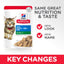 Hill's Science Diet Kitten Wet Cat Food, Ocean Fish, 85g, 12 Pack, Cat Food Pouches