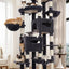 Heybly Cat Tree, 190cm Spacious & Tall Cat Tower for Large Cats, Cat Furniture with Large Top Perch, Solid Base, 2 Cat Condos