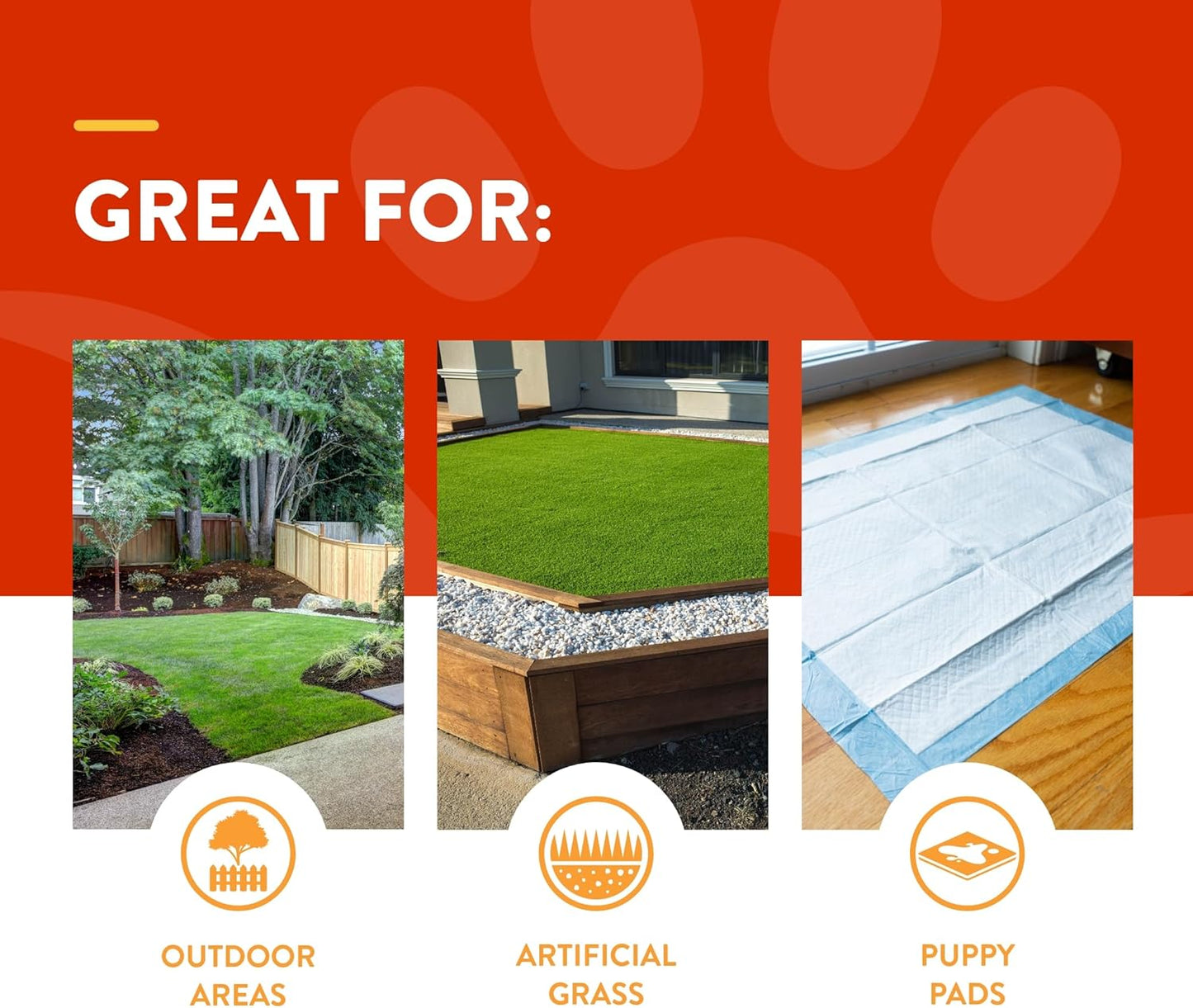 NaturVet POTTY HERE Training Aid Dogs Puppies Outdoor/Indoor Spray - 8oz.