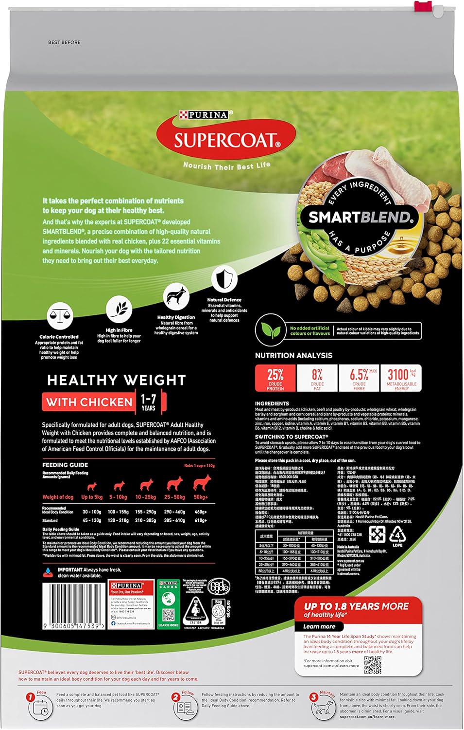 Adult Healthy Weight Chicken 12kg