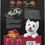 Adult Dry Dog Food Gourmet Beef & Vegetables 1.5kg Bag, 4 Pack