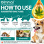 Oimmal Premium Organic Hemp Oil for Dogs & Cats – Natural Anxiety, Pain & Joint Relief with Multivitamins (2 fl oz / 60 mL)