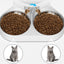 PETLIBRO Pet Food Splitter with Stainless Steel Bowls, Automatic Cat Feeder Bowls for Two Cats or Dogs, Suitable for PETLIBRO Automatic Cat Feeder PLAF005, PLAF006, PLAF103, PLAF203