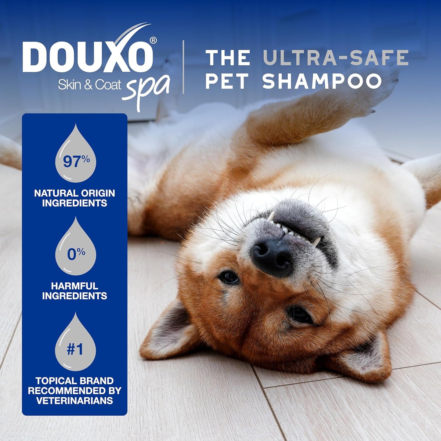 DOUXO® Skin & Coat SPA - Ultra-Safe Multipurpose Wipes for Dogs and Cats, 100 Wipes