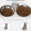 PETLIBRO Pet Food Splitter with Stainless Steel Bowls, Automatic Cat Feeder Bowls for Two Cats or Dogs, Suitable for PETLIBRO Automatic Cat Feeder PLAF005, PLAF006, PLAF103, PLAF203